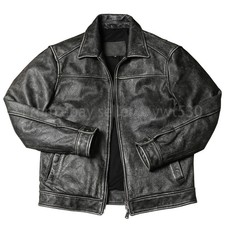 Vintage Distressed Cowhide