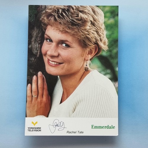 Emmerdale cast card c1995 - emmerdale,