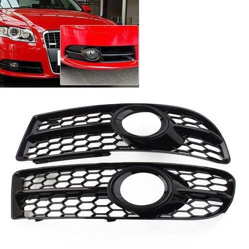 Front bumper fog - front, grille