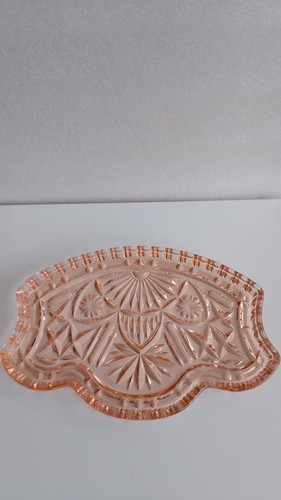 Art deco pink - pink, glass
