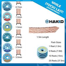 Hakko FR150 WICK No Clean Desolder  Solder Braid desoldering 0.7 1 1.5 2 2.5 3mm