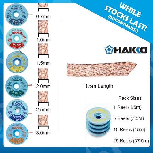 Hakko fr150 wick clean - hakko,