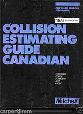 1978 to 1993 Chrysler Dodge Plymouth Jeep Eagle Illustrated Part Number Book