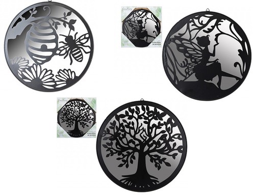 30cm round decorative black - 30cm,