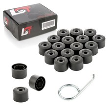20X Wheel Nut Cover Hex Caps