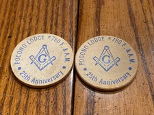 2 Vintage Pocono Masonic Lodge