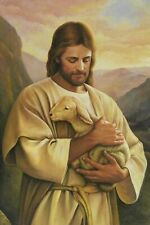 Jesus Christ Holding a baby