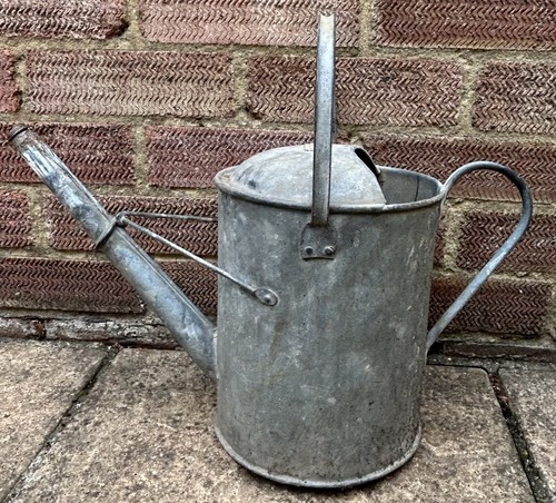Vintage galvanised watering - vintage,