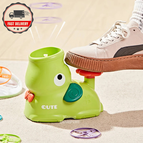 Kids flying disc launcher kit - kids,