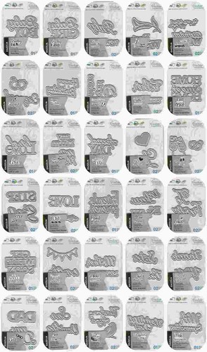 All couture creations cut foil - all,