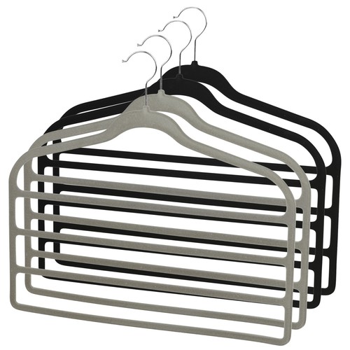 Bar velvet trouser hangers - 4,