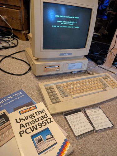 Vintage amstrad pcw 9512 - amstrad,