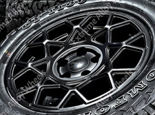 17" Black Alkatec Fred Alloy