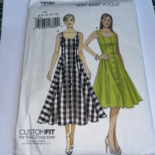 Vogue sewing pattern dress fit - vogue,