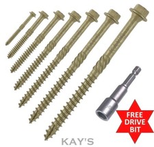 HEX HEAD LANDSCAPE SCREWS