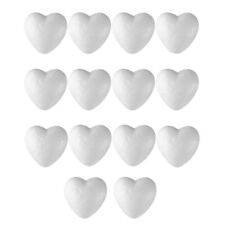 14pcs Polystyrene Hearts Heart