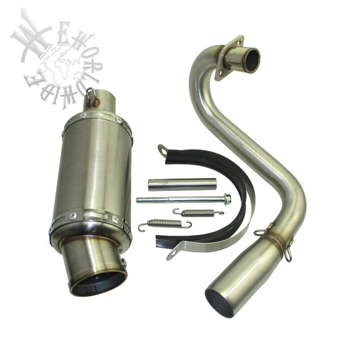 Stainless steel exhaust - steel,
