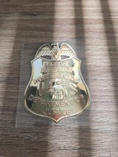 FBI Dept Of Justice Badge UV