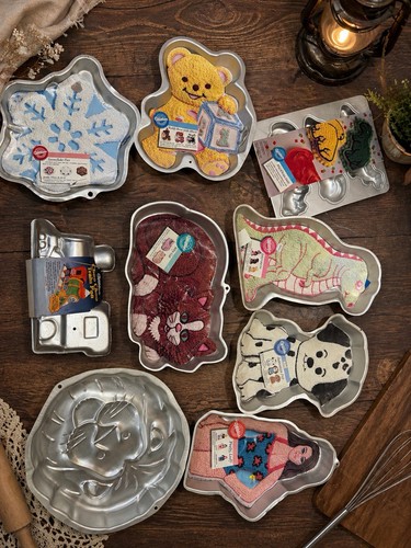 Lot wilton cake - wilton, pans