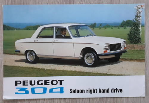 Peugeot 304 saloon brochure - brochure, /