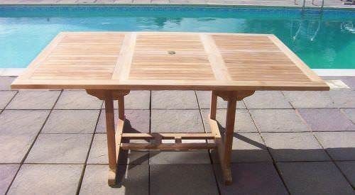 1 8m teak - x, square