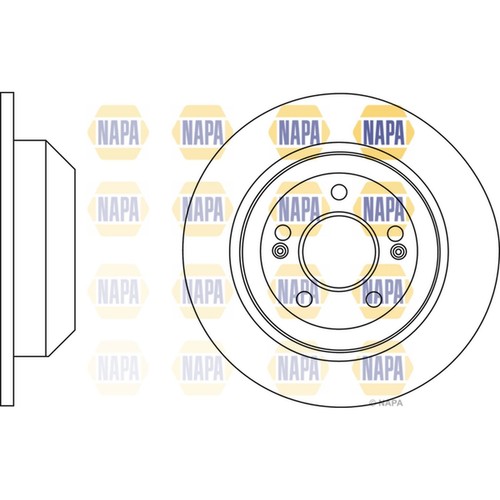 Brake discs solid for - 2x,