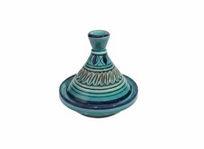 Handmade Tagine - Blue Glazed