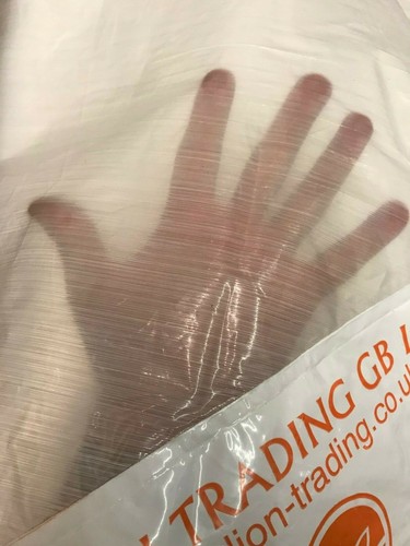 Clear translucent tarpaulin - clear,