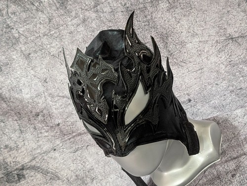Black wrestling mask luchador - mask,