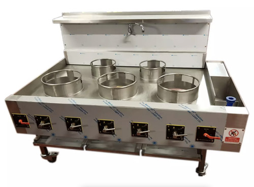 Chinese wok cooker range - , 5