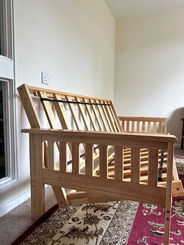 Solid wood futon - wood,