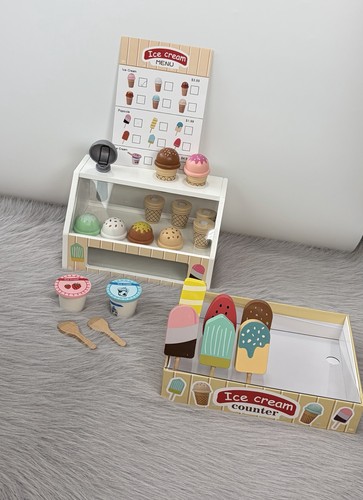 Childrens wooden ice - ice, cream