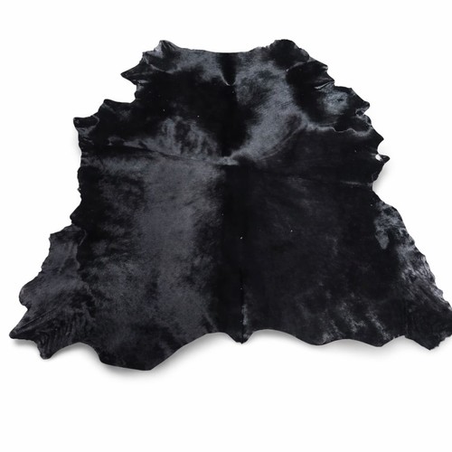 Premium black cowhide - black,