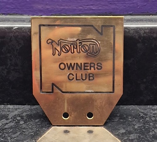 Vintage brass norton owners - vintage,