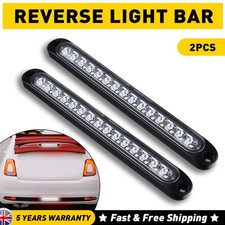 2Pcs White 15 LED Strip Tail