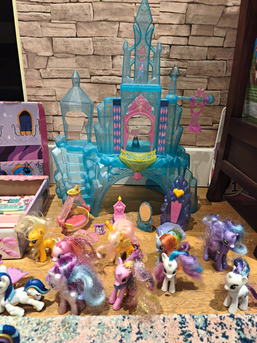 Little pony blue pink - little, &