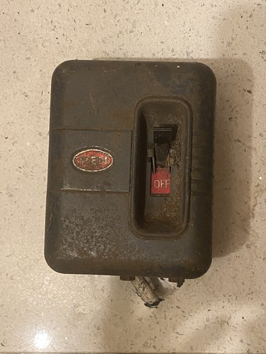 Vintage industrial switch mem - industrial,