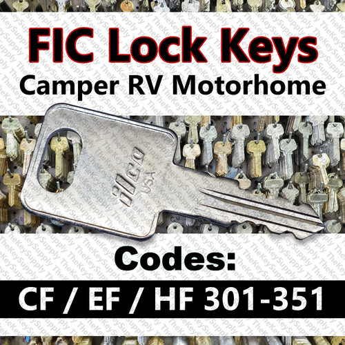 Fic lock key camper - camper, rv