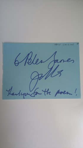 Joan collins signed - joan,