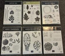 6 Stampin Up! Mixed Stamp Sets