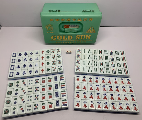 Mahjong tiles set jiang mah - mahjong, ma