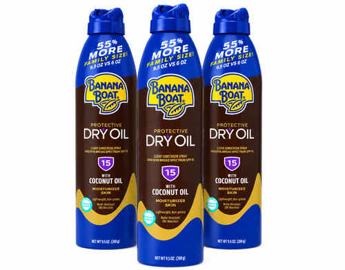 Banana boat tanning dry oil - banana,