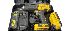STANLEY FATMAX CORDLESS DRILL ~  FMC626D2K ~ BATTERY AND CHARGER