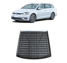 VW GOLF MK7 ESTATE 2013-2020 Tailored Boot Liner Floor Mat Heavy Duty Anti Slip