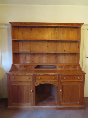 Large vintage solid pine - solid,