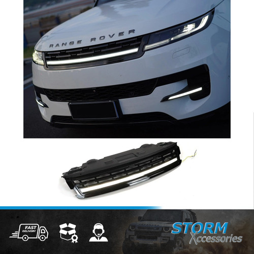 Front led replacement grill - grill, in
