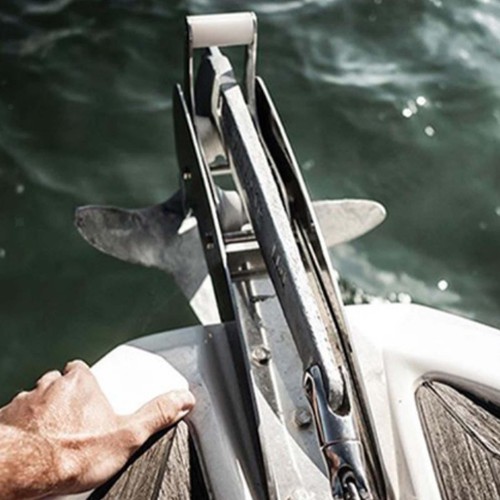 Boat bow anchor roller - bow,