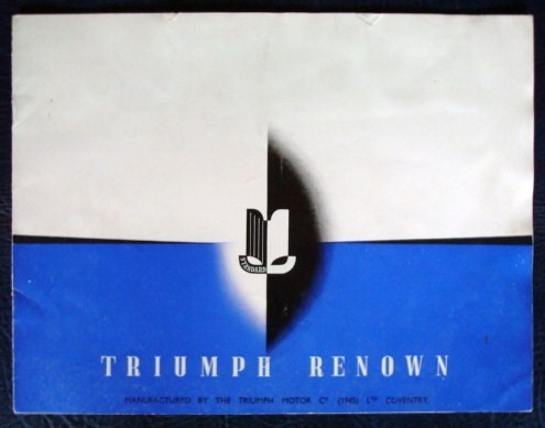 Triumph renown car - triumph,