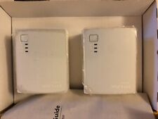 TP-Link TL-PA411KIT AV500 Nano Powerline Adapters + Ethernet Cables - New
