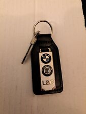 ORIGINAL BMW ALPINA KEY vintage Old  keyring fob L&C CROYDON OLD 0181 NUMBER